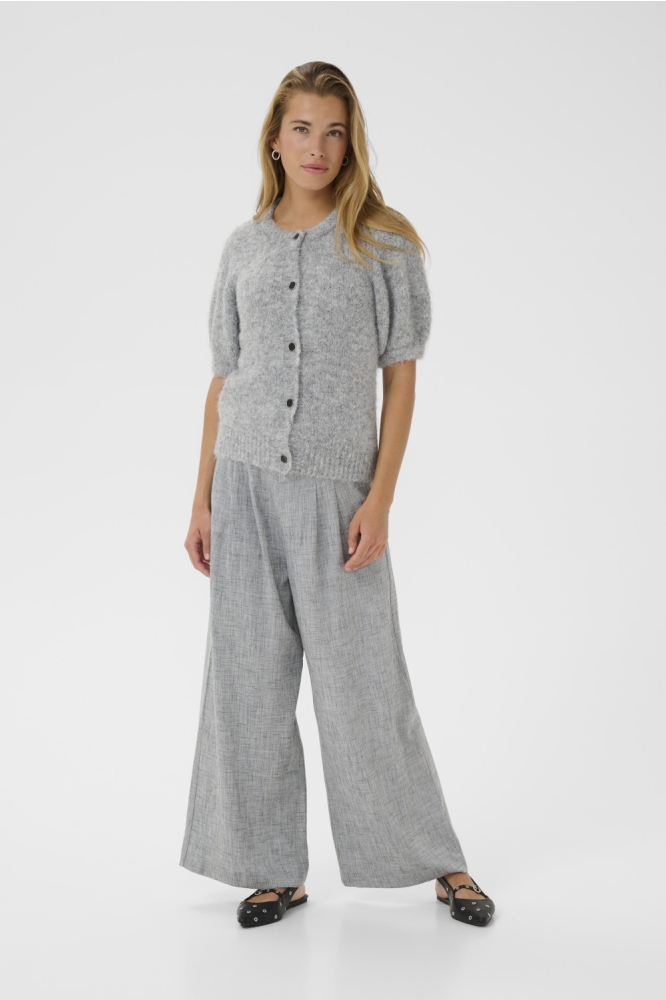 KAEMILIE EVI CARDIGAN 10510296 100123 GREY MELANGE